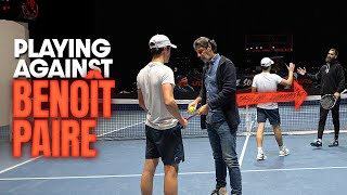 I gave this young player some tips to challenge Benoît Paire