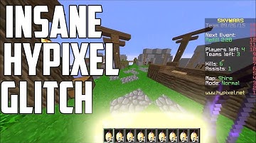 INSANE HYPIXEL GLITCH!!!! CREATIVE MODE?