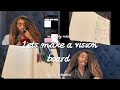 Vlogtoberday 30 🧡 | LETS MAKE A VISION BOARD FROM STRATCH | YOU MADE ONE ??