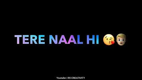 Main To Tere Naal Hi Rehna Ji Female Version Whatsapp Status || Whatsapp Status || RS CREATIVITY