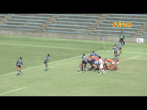 【ラグビー】 第15回全国高等学校選抜ラグビーフットボール大会　春日丘VS茗渓学園（ダイジェスト）（予選リーグ）