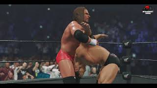 WWE 2K24 - Shawn Michaels & Triple H vs The Rock & Stone Cold Steve Austin