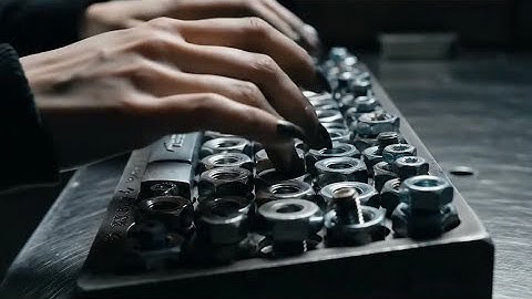 5 Minutes of AI ASMR Typing on Keyboards