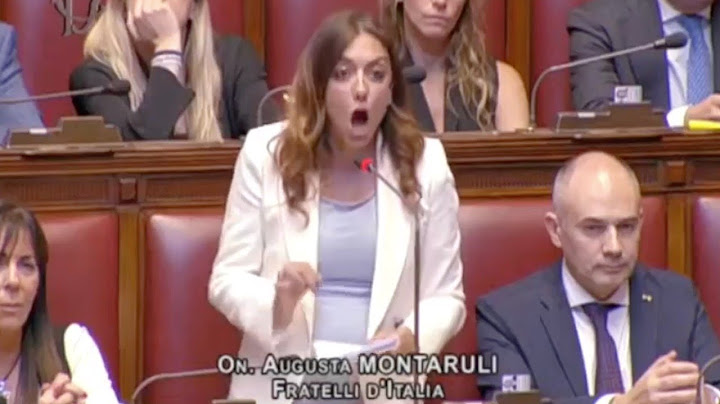 MONTARULI: "LA SINISTRA HA PERSO L’OCCASIONE DI SCHIERARSI DA PARTE DELLE FORZE DELL’ORDINE"