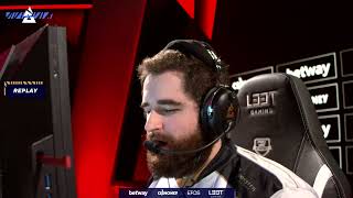 Stewie and Fallen screaming charosh