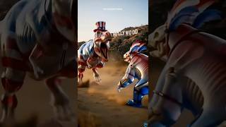 EL MUNDIAL PREHISTÓRICO 🦖🏆 Estados Unidos vs Paraguay (T-Rex vs Megaterio) #shorts #worldcup
