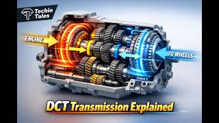 Dual-Clutch Transmission (DCT) Explained #techietales #transmissionexplained #dcttransmission 