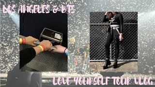 LA & BTS (방탄소년단) Love Yourself World Tour Travel Vlog
