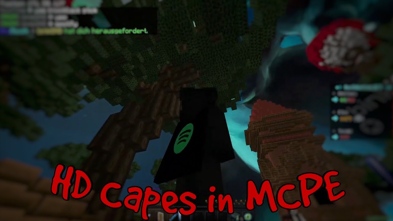 HD Capes in MCPE V3 [1.16.220] | Windows 10 Tutorial
