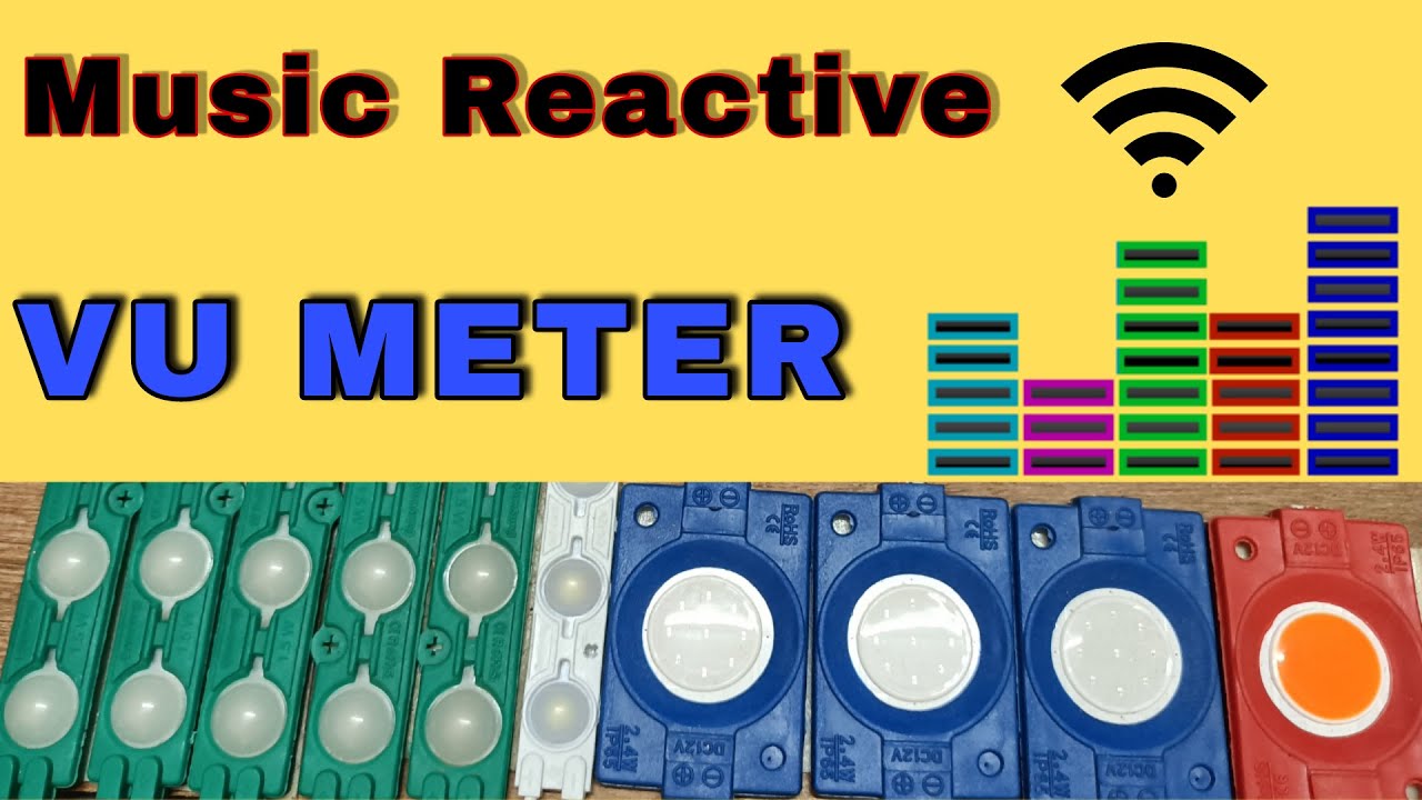 12v COB से VU meter कैसे बनाये | circuit from LM3915 IC