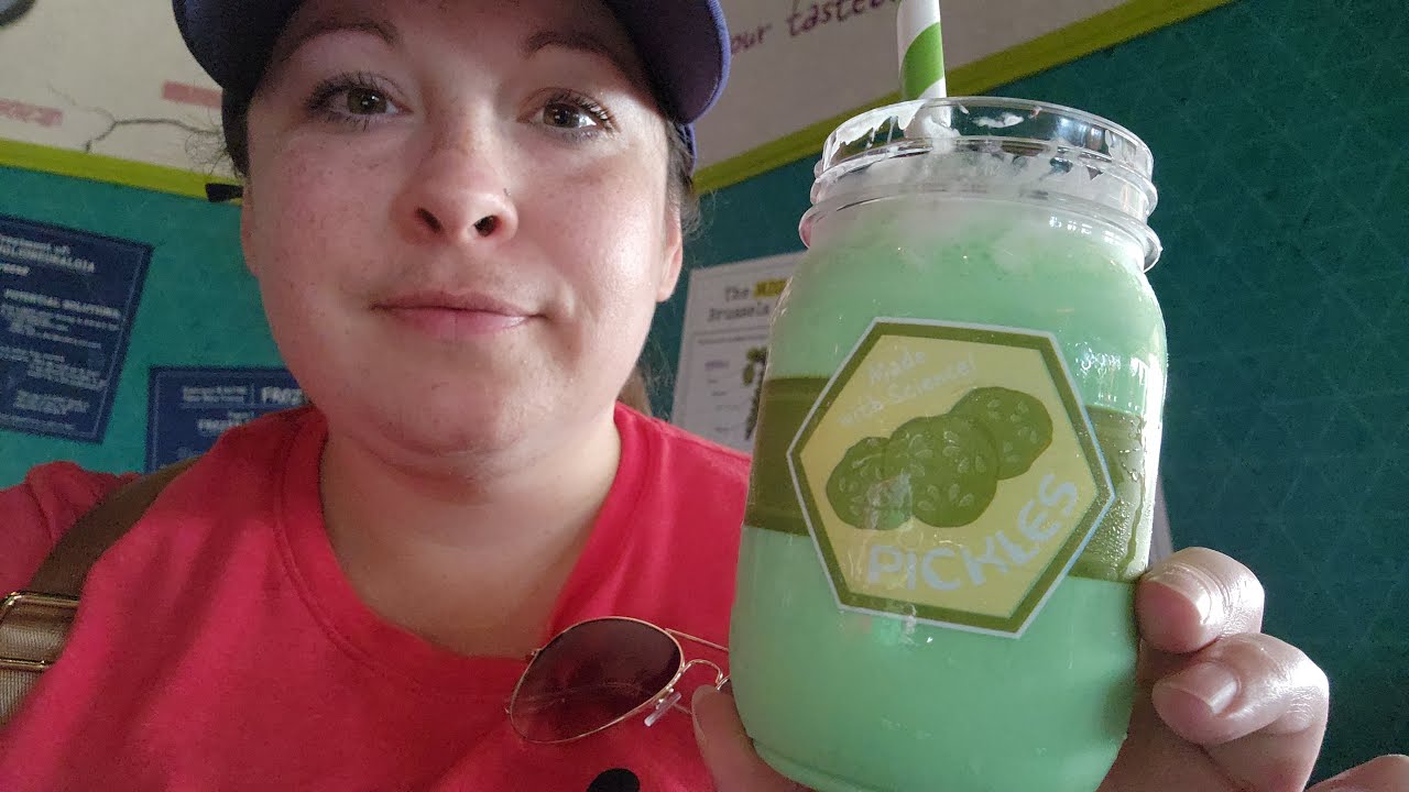Epcot's Food & Wine 2nd Day Pickle Milkshake 8K