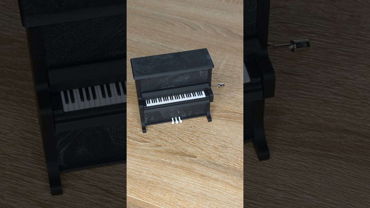 Bambulabs piano music box 3D print