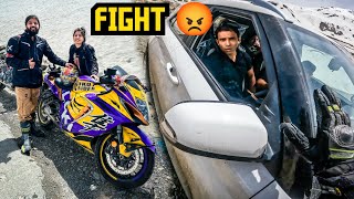 Apni Superbike Hayabusa Pr Ladakh Jaatey Waqt Ladai Hogai 😡 Ep9