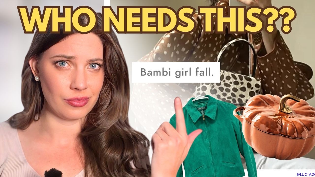 Everything I’m NOT buying this fall