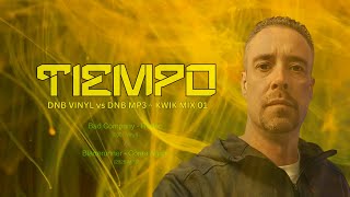 Tiempo - VINYL vs MP3 DnB Mix 01. Bad Company - Rodeo vs Bladerunner - Come Again