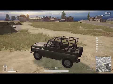 PUBG Xbox One X 4K HDR Outstanding Solo Chicken Dinner!!