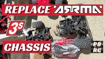 HOW TO REPLACE CHASSIS ON ARRMA 3S BLX AND MEGA RC CAR | A FULL DEMONSTRATION