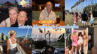 LA VLOG (part 2) Santa Monica & Coachella!! ✨ | Ellie Kate