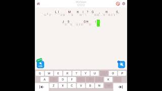 12th April 2026 | 🧩 Cryptogram Challenge – Decode the Hidden Message #mobile #word #puzzle #game 