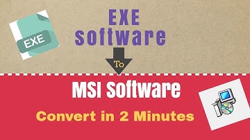 HOW TO CONVERT EXE SOFTWARE TO MSI | Geeky Abhinav | Tech Video in Hindi