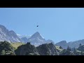 Adrenaline Rush: Wingsuit BASE Jump Close Flyby from Middle Melkstuhl Switzerland (NSFW language)