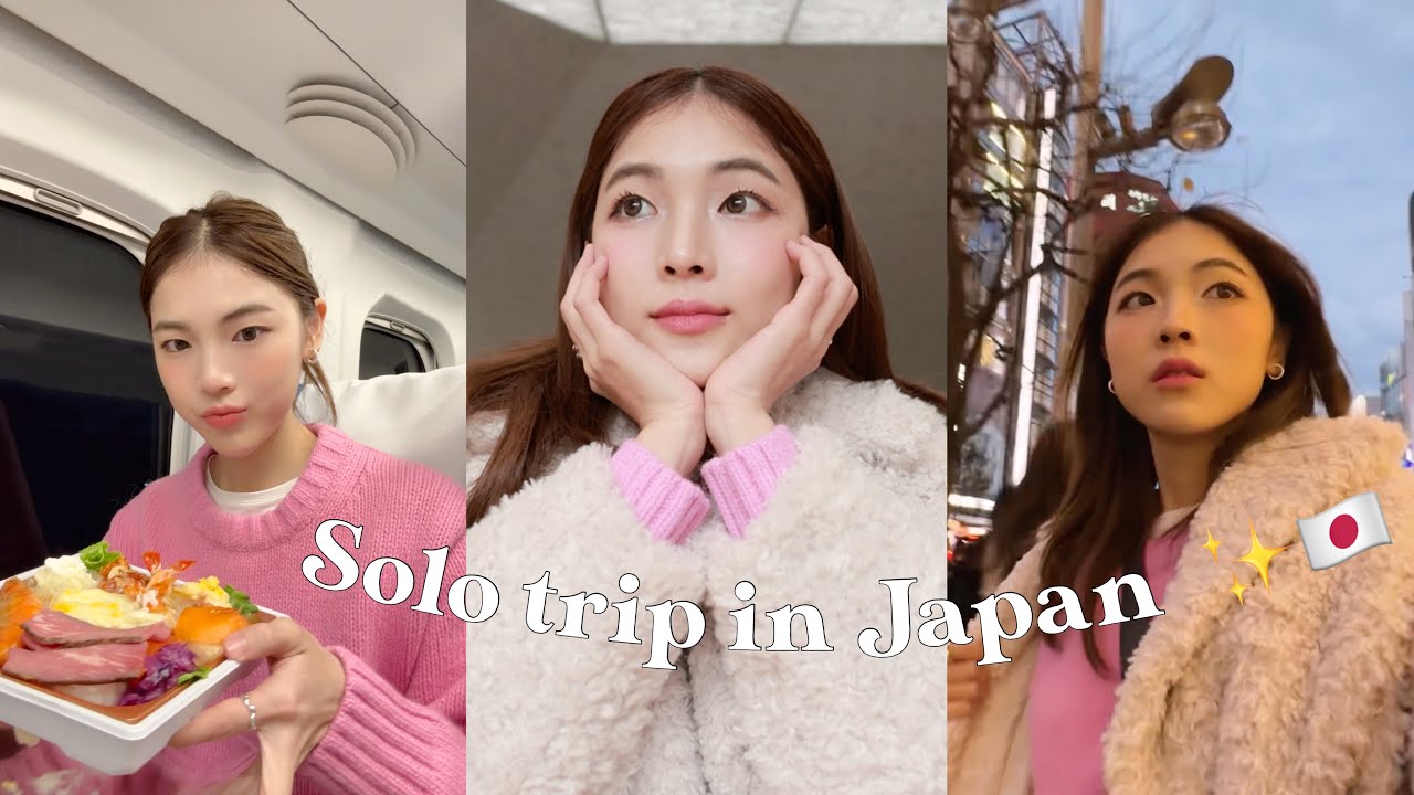 Solo Travel in JAPAN｜shopping & food hunting in Tokyo VLOG - YouTube