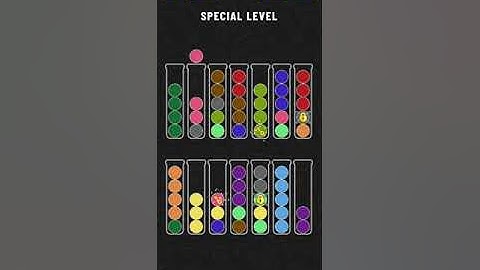 Ball Sort - Color Puzzle Game - Special Level 165 - Walkthrough SOLVED by RobotPlayer AI!!!