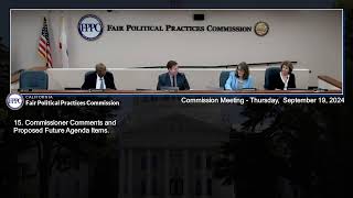 September 2024 Commission Meeting
