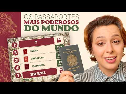 The 10 Most POWERFUL Passports in the World (and where Brazil stands)