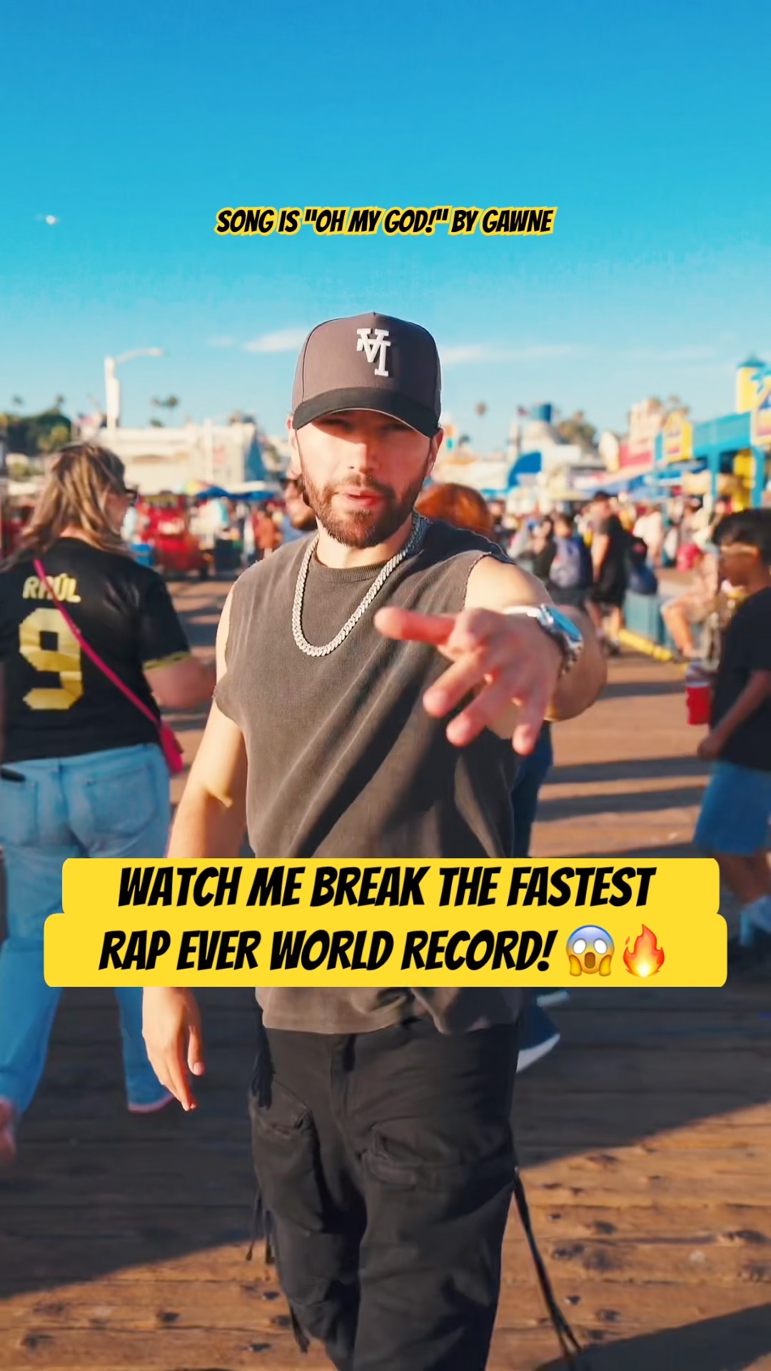 Watch Me Break The FASTEST Rap WORLD RECORD! 😱🔥 #worldrecord