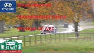 WRC 2017-WALES RALLY GB- CHOLMONDELEY CASTLE
