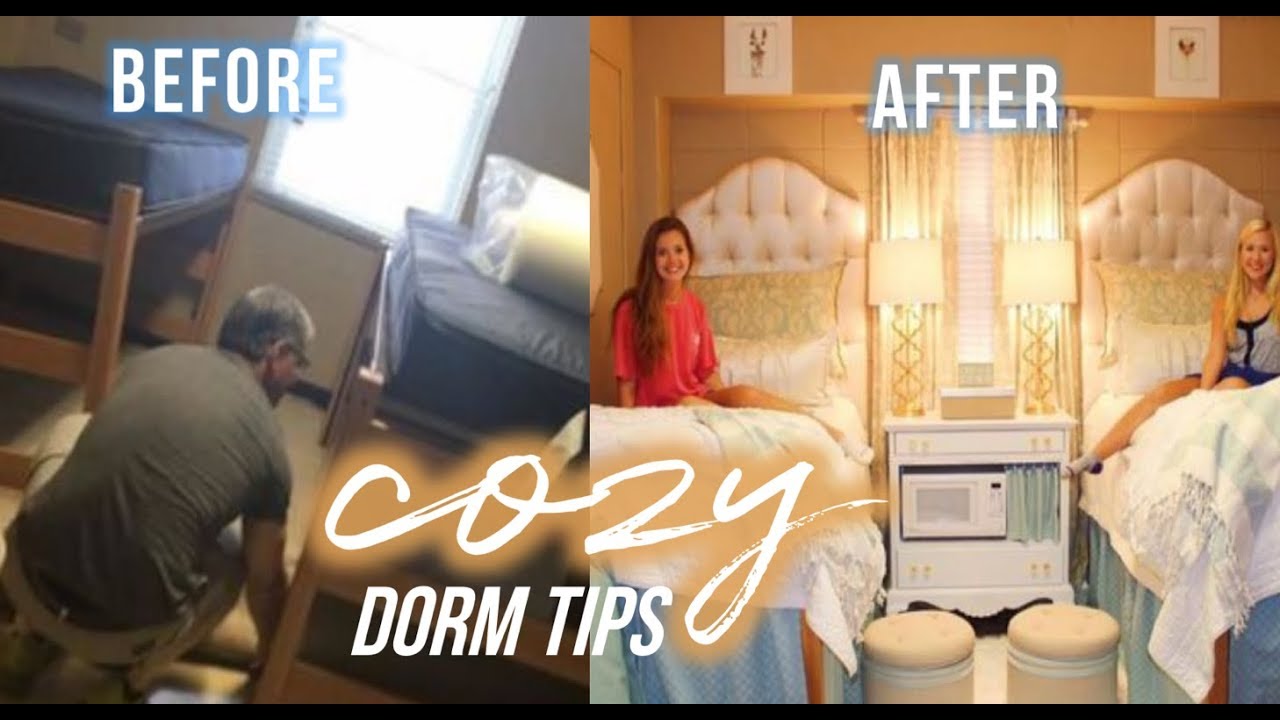 Cozy Dorm Tips ✰ How To Feel At-Home In A Dorm Room
