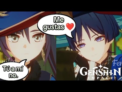 La cita de Mona y Scaramoche - #genshinimpact [Fandub Español]
