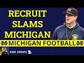 2021 Football Recruit SLAMS Michigan Football’s Transfer Issues & Culture Under Jim Harbaugh