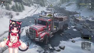 Steam版Snowrunnerエンジョイ勢２周目Mod有簡単設定120Vtuber 声出し参加型