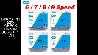 KMC MTB 6 7 8 9 Speed Chain Z6 Z7 Z8.3 Z9 Road Bike Current 116 Links Mountain Bike Chains Cycling P