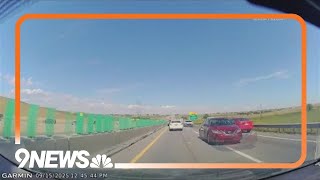 Driver flees traffic stop, goes wrong way on I-25, strikes multiple vehicles, sheriff's office says