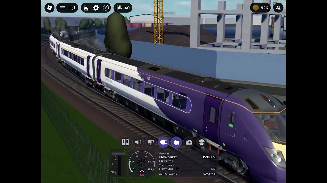 Part 2 of driving the new train