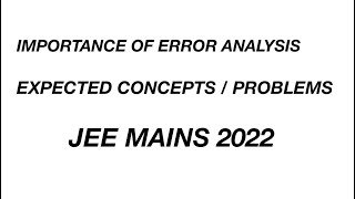Famous [JEE MAINS & ADV  ] ERROR ANALYSIS IN OPTICS : EXPECTED CONCEPTS/ PROBLEMS IN JEE [ SCHOOL PHYSICS ] Wealth