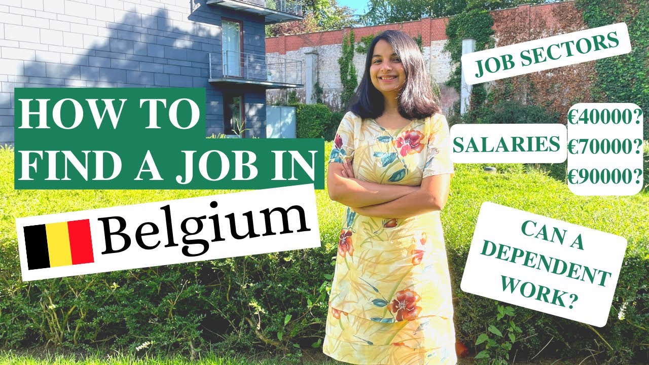 New JOBS IN BELGIUM | JOB OPPORTUNITIES FOR EXPATS IN BELGIUM | JOB SALARIES BELGIUM | JOB MARKET 2021