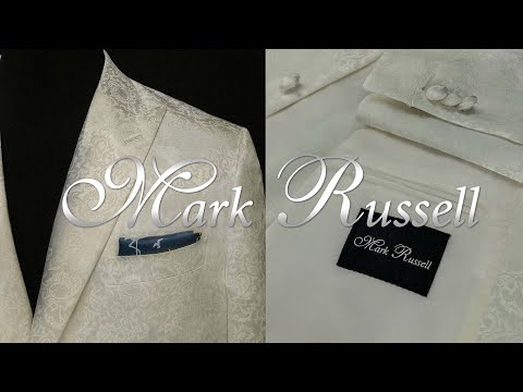 White custom tuxedo dinner jacket