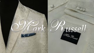 White custom tuxedo dinner jacket