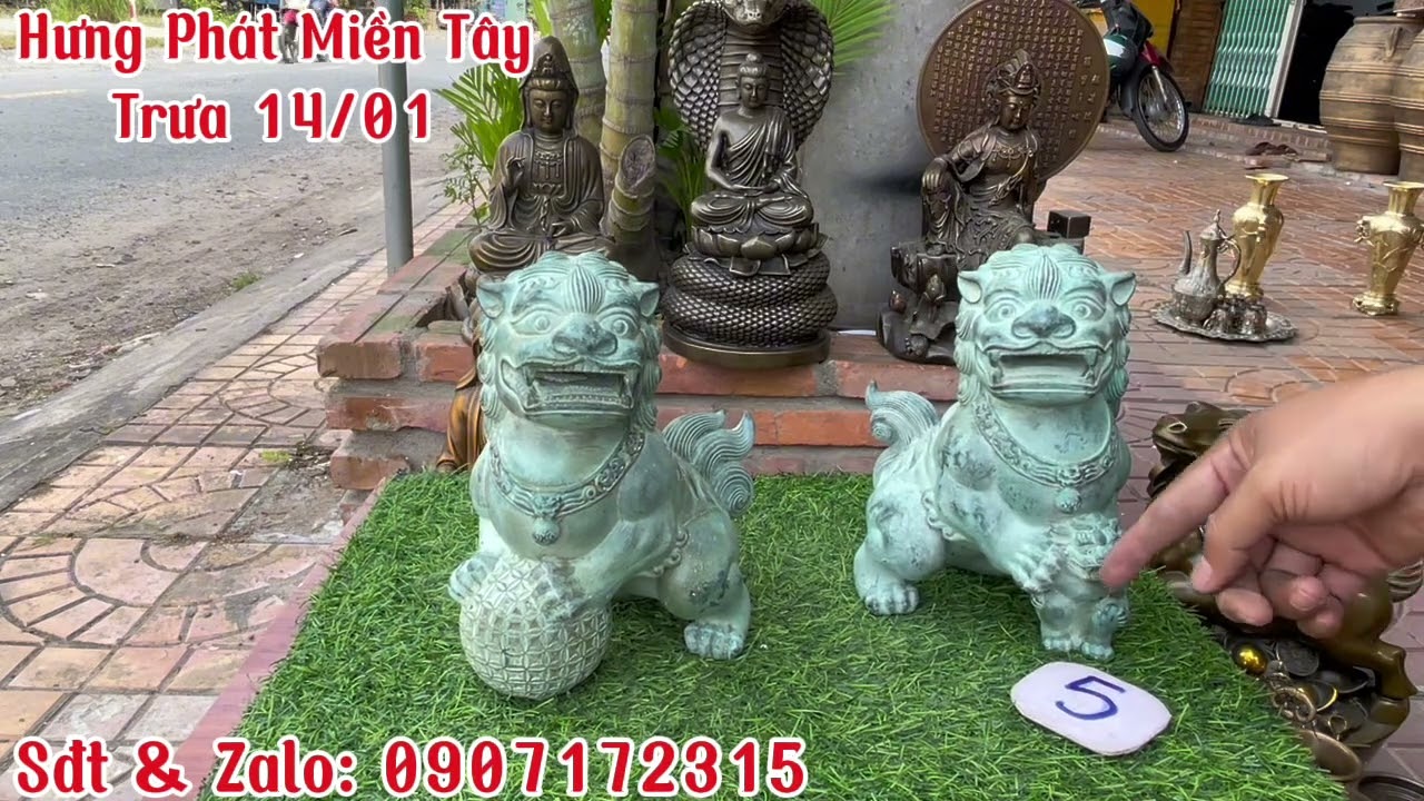 🔴🔴Ngữa Mã Đáo _ Cặp Lân Đồng _ Bộ Ô Trầu _ Tượng Quan Âm _ Đức Mẹ Ban Ơn _ Cặp Hồ Lô. Trưa 14/01