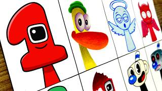 Drawing Incredibox Sprunki Oc Normal Vs Horror New My Sprunki Oc Phase Pato, One,