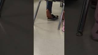 More Candid Teen Age Shoeplay At