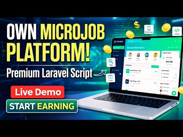 Complete Freelancer Microjob Marketplace System | Microloop Script