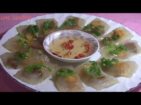 Video BÁNH BỘT LỌC TÔM THỊT CẤP TỐC - không cần gói lá chuối... - youtube