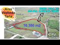 ((..SATILDI..))📌 10.386 m2 Resmi Yola ve Sulama Kanalına Cephe Arsa Vasfında Tarla