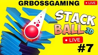 stack ball 3d #7 game live  #shorts #shortslive #grbossgaming 