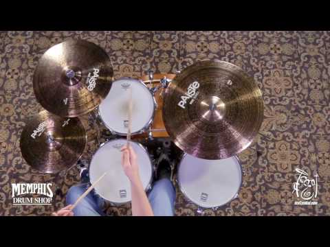 Тарілка креш Paiste 900 Crash 17", видео 1
